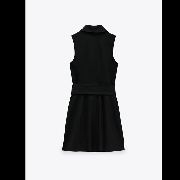 BELTED WAISTCOAT DRESS - Picture 7 of 8